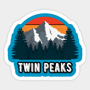 Twin Peaks Sticker